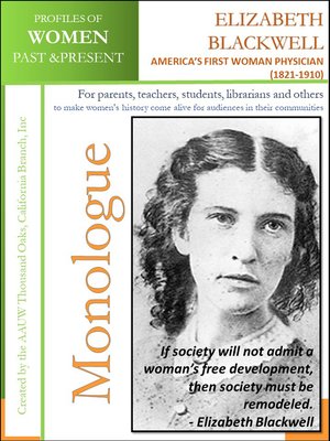 cover image of Profiles of Women Past & Present – Elizabeth Blackwell, America's First Woman Physician (1821-1910)